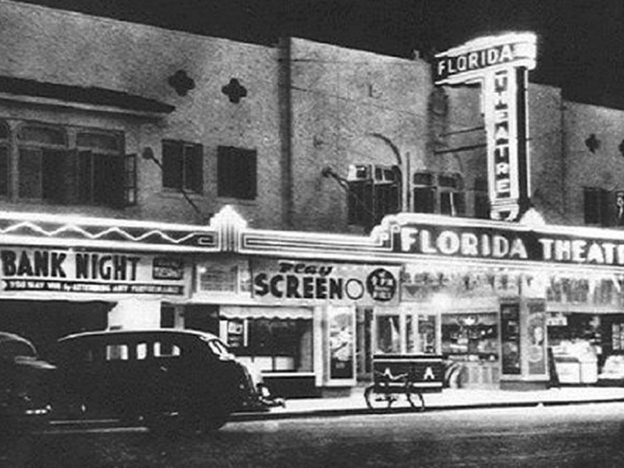 Historic Downtown Vero Beach old photo of theatre