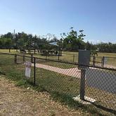 View of  Vero Beach Dog Park Vero Beach Florida from outside fence