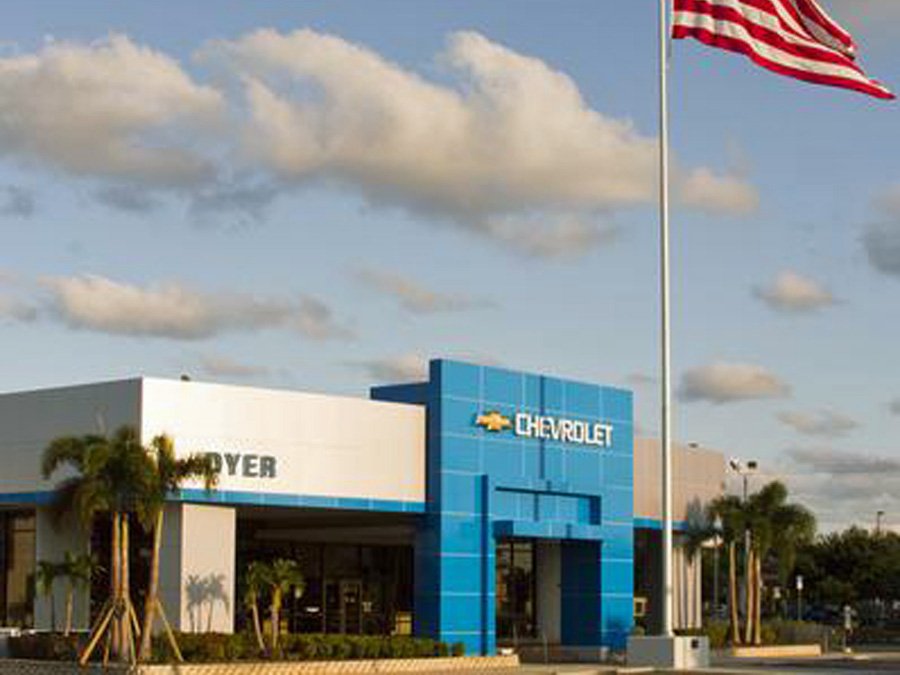 Front view of Dyer Chevrolet