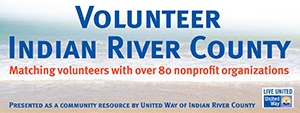 Volunteer Indian River County Vero Beach Florida logo